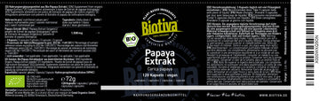 Papaya Extrakt Bio (120 Kapseln)